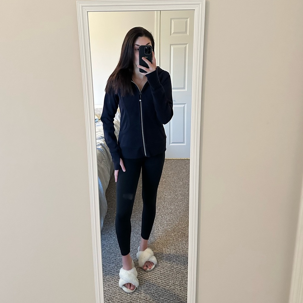 Lululemon Scuba Full-Zip Navy Hoodie